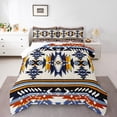thumbnail image 1 of Homewish Tribal Aztec 2pcs Bedding Comforter Set for Teens Boys Girls,Bohemian Theme Twin Comforter Sets,Exotic Style Breathable Bedding Set,Ultra Soft Home Decor, 1 of 8
