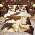 thumbnail image 1 of Homewish Vintage Cattle Hide 7-Piece Twin Bedding Sets,Rustic Farmhouse Cabin Bedding Comforter Set,Country Farm Animal Sheet Sets For Kids,Luxury Bedroom Decor, 1 of 8
