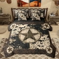 thumbnail image 1 of Homewish Vintage Texas Stars Twin Bedding Sets 7-Piece, Fashion Leopard Cheetah Print Bedding Comforter Set, Bohemian Rustic Reversible Sheet Sets, Luxury Bedroom Decor, 1 of 8