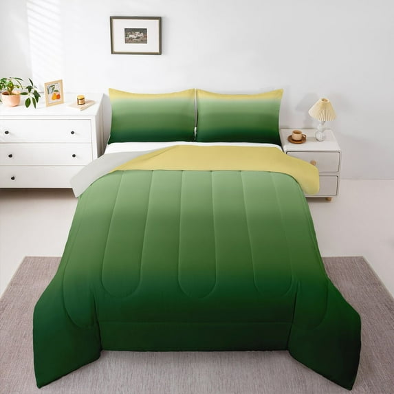 Homewish Watercolor Tie Dye 2pcs Bedding Comforter Set For Female Men Adults,Abstract Ombre Twin Comforter Sets,Gradient Vintage Aesthetic Breathable Bedding Set,Luxury Bedroom Decor,Reversible