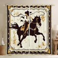thumbnail image 1 of Homewish Western Cowboy Blackout Curtains Set of 2 (52x84 Each) for Female Men Adults,Exotic Style Window Curtains,Southwestern Theme Curtains and Drapes,Ultra Soft Home Decor, 1 of 6