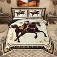 thumbnail image 1 of Homewish Western Cowboy Full Size Comforter Sets 3-Piece for Female Men Adults,Exotic Style Bedding Comforter Set,Southwestern Theme Lightweight Bedding Sets,Ultra Soft Home Decor,Reversible, 1 of 8