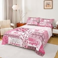 thumbnail image 1 of Homewish Western Cowgirl Boots Twin Sheet Sets,Rustic Bull Skull Twin Fitted Sheet,Retro Horseshoe Flat Sheet For Girls Boys,Microfiber Bedroom Decor,3 Pieces, 1 of 7