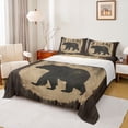 thumbnail image 1 of Homewish jungle wildlife Bear Queen Sheet Set (4-Piece) wild animals For Boys Kids, 1 of 7