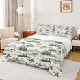 thumbnail image 1 of Homewish Wildlife Duck Teen Full Size Sheets, Jungle Pine Tree Bed Sheets, Rustic Farmhouse Theme Sheet Sets, Ultra Soft Bedroom Decor, 4-Piece, 1 of 7
