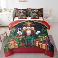 thumbnail image 1 of Homewish Xmas Nutcracker 7 Pieces Bedding Comforter Set for Boys Girls,Xmas Festival Full Bedding Set Lightweight,Merry Christmas Fitted Sheet Flat Sheet,Super Cozy Room Decor,Reversible, 1 of 8