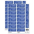 thumbnail image 1 of Homework Complete Incomplete Checklist Teacher Student School Sticker Set - Dark Blue - Matte Finish - 2.00" Large, 1 of 7