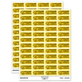 thumbnail image 1 of Homework Complete Incomplete Checklist Teacher Student School Sticker Set - Yellow - Matte Finish - 1.25" Mini, 1 of 7