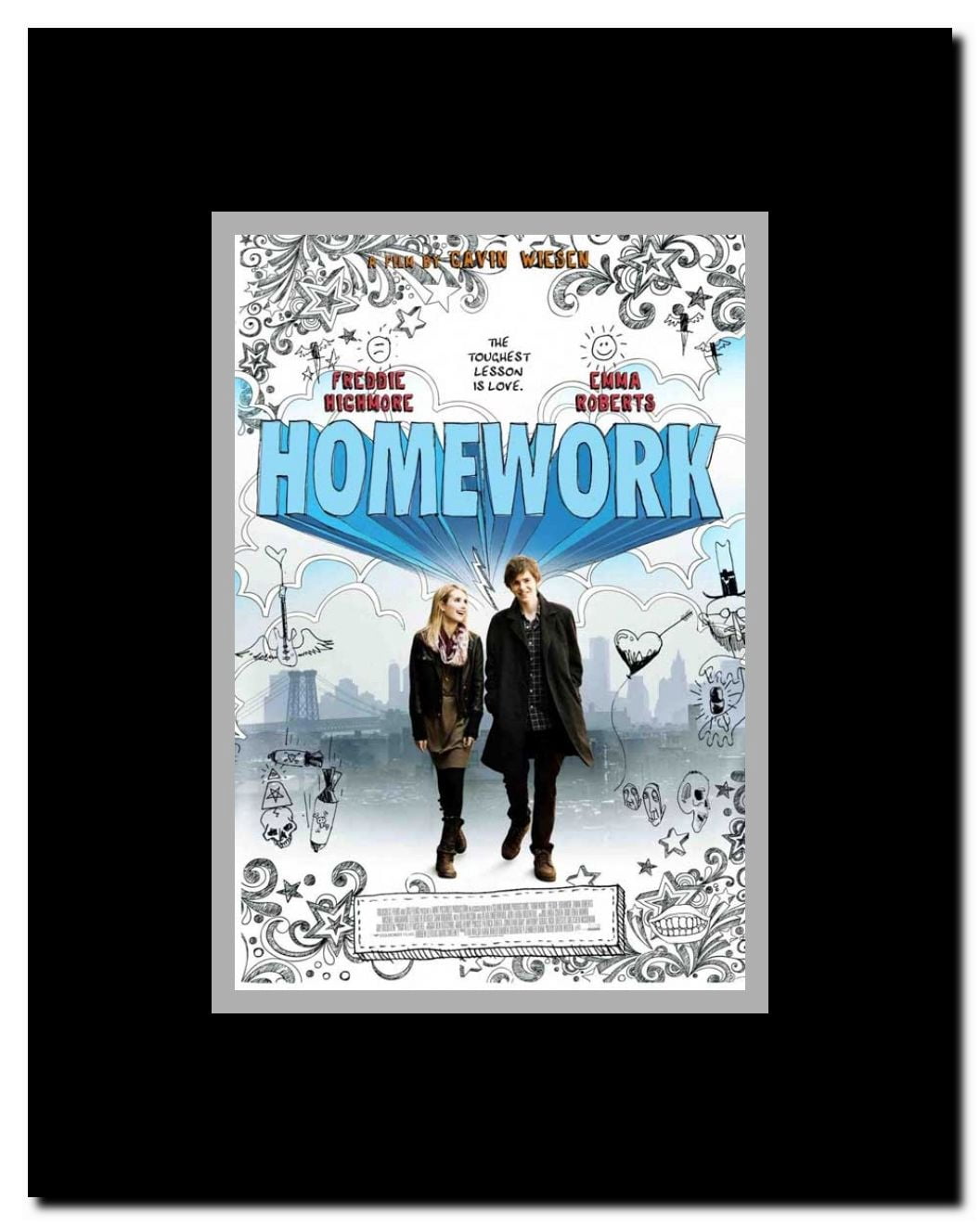 Homework Framed Movie Poster
