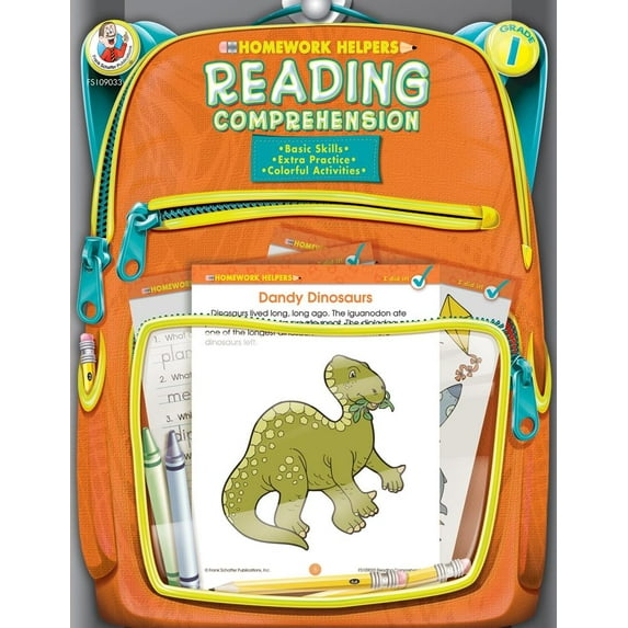 Homework Helper: Reading Comprehension, Grade 1 (Paperback)