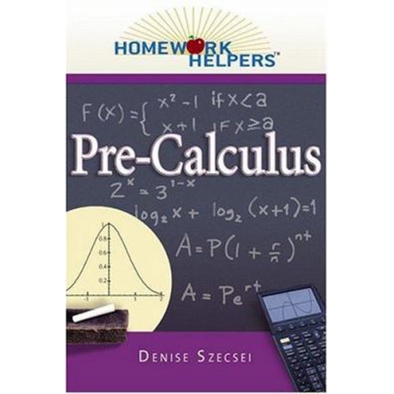 Pre-Owned Homework Helpers: Pre-Calculus (Paperback) 1564149404 9781564149404