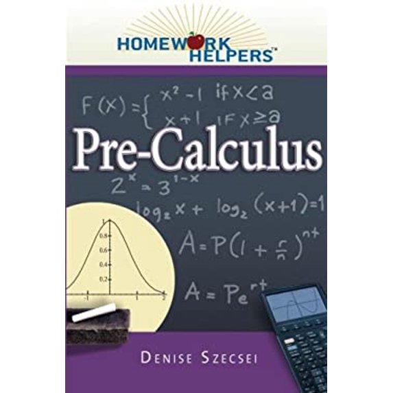 Pre-Owned Homework Helpers: Pre-Calculus (Paperback) 1564149404 9781564149404