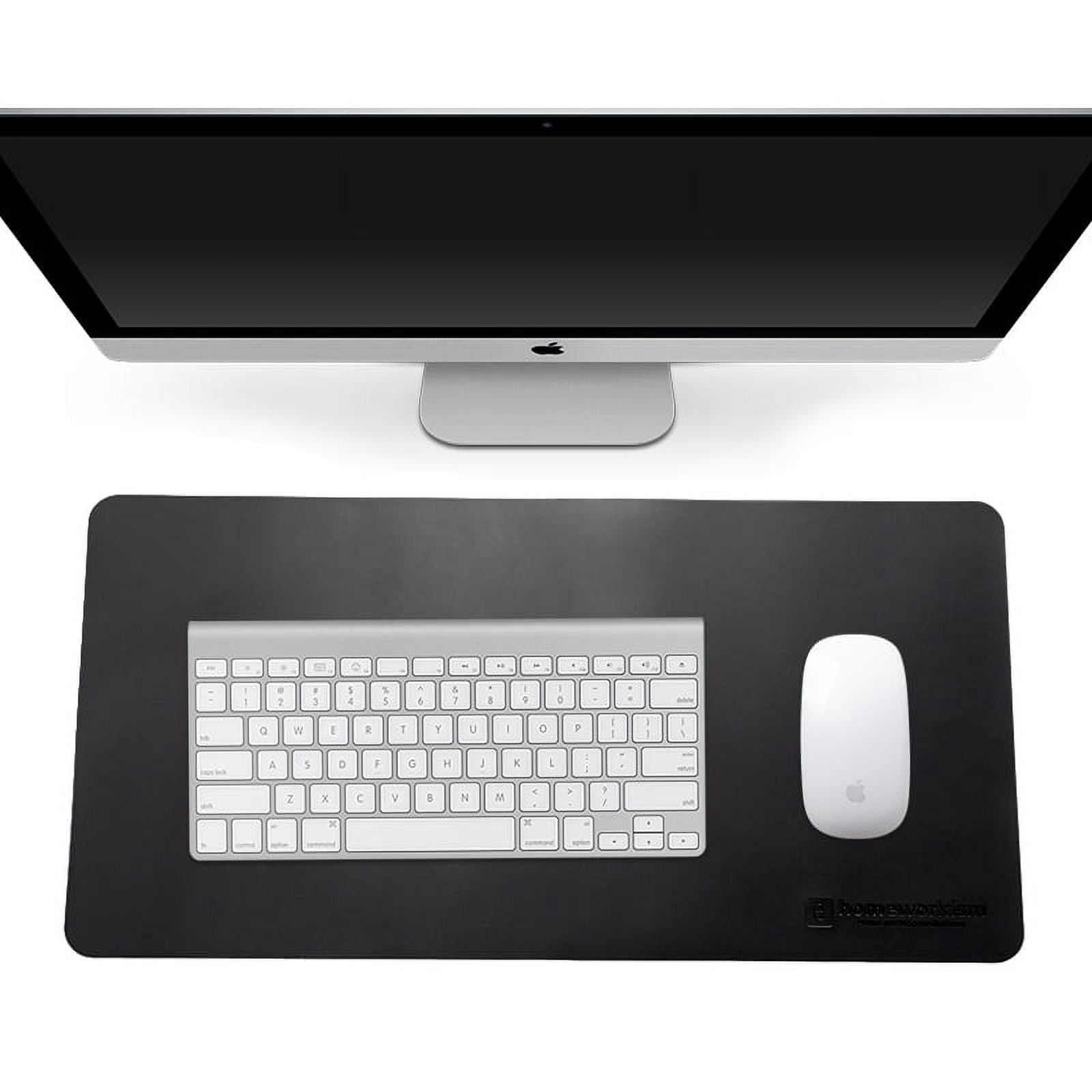 Homeworkism Leather Desk Pad(31.5 x 15.7 inches), Mouse Pad, Office ...