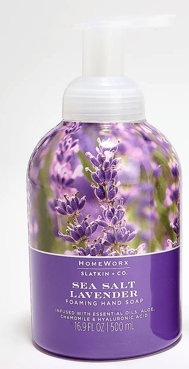 Homeworx by Harry Slatkin Sea Salt Lavender Foaming Hand Soap, 16.9 oz