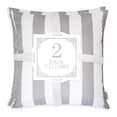 thumbnail image 1 of Homy Cozy 7H5241-20-Olivia Accent Pillow, 2 Pack, Gray, 1 of 6