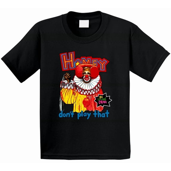 Homey The Clown In Living Color Funny Cool Fun Kids T Shirt