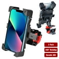 thumbnail image 1 of Homeya Motorcycle Phone Mount Adjustable Handlebar Phone Holder for Cell Phones, 1 of 8