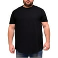 thumbnail image 1 of Homeyce Big and Tall T Shirts for Men Short Sleeve Crew Neck Casual Tee Ultra Soft Breathable T-Shirts Solid Color Classic Basic Tops Xl-6xl,Black 2XL, 1 of 8