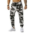 thumbnail image 1 of Homeyce Camo Sweatpants for Men Camouflage Sweatpants with Pockets Straight Leg Camo Print Cargo Sweatpant Drawstring Lightweight Baggy Gym Joggers Trouser,Gray S, 1 of 6