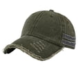 thumbnail image 1 of Homeyce Daily Outdoor Washed Distressed Baseball Hat Fashion Retro Style Adjustable Comfortable Cap,Camouflage Green, 1 of 3