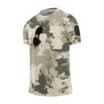thumbnail image 1 of Homeyce Short Sleeve Camo Shirts for Men Camouflage Button Shirts Lightweight Soft Crew Neck T-Shirt Big and Tall Tee Shirts,Green XL, 1 of 5
