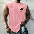 thumbnail image 1 of Homeyce Tank Tops Men Big and Tall 4th Of July American Flag Graphic Shirt Sleeveless Patriotic Tee Tops Gym Muscle Outfits,Pink XL, 1 of 4