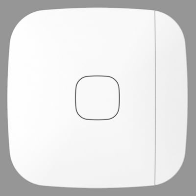 Homezone Wi-Fi Smart Wireless Window/Door Alarm Sensor, White, 1 Alarm Included
