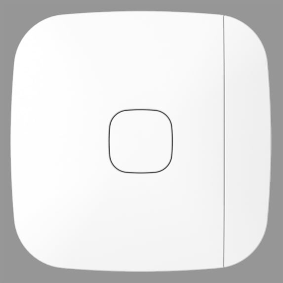 Homezone Wi-Fi Smart Wireless Window/Door Alarm Sensor, White, 1 Alarm Included