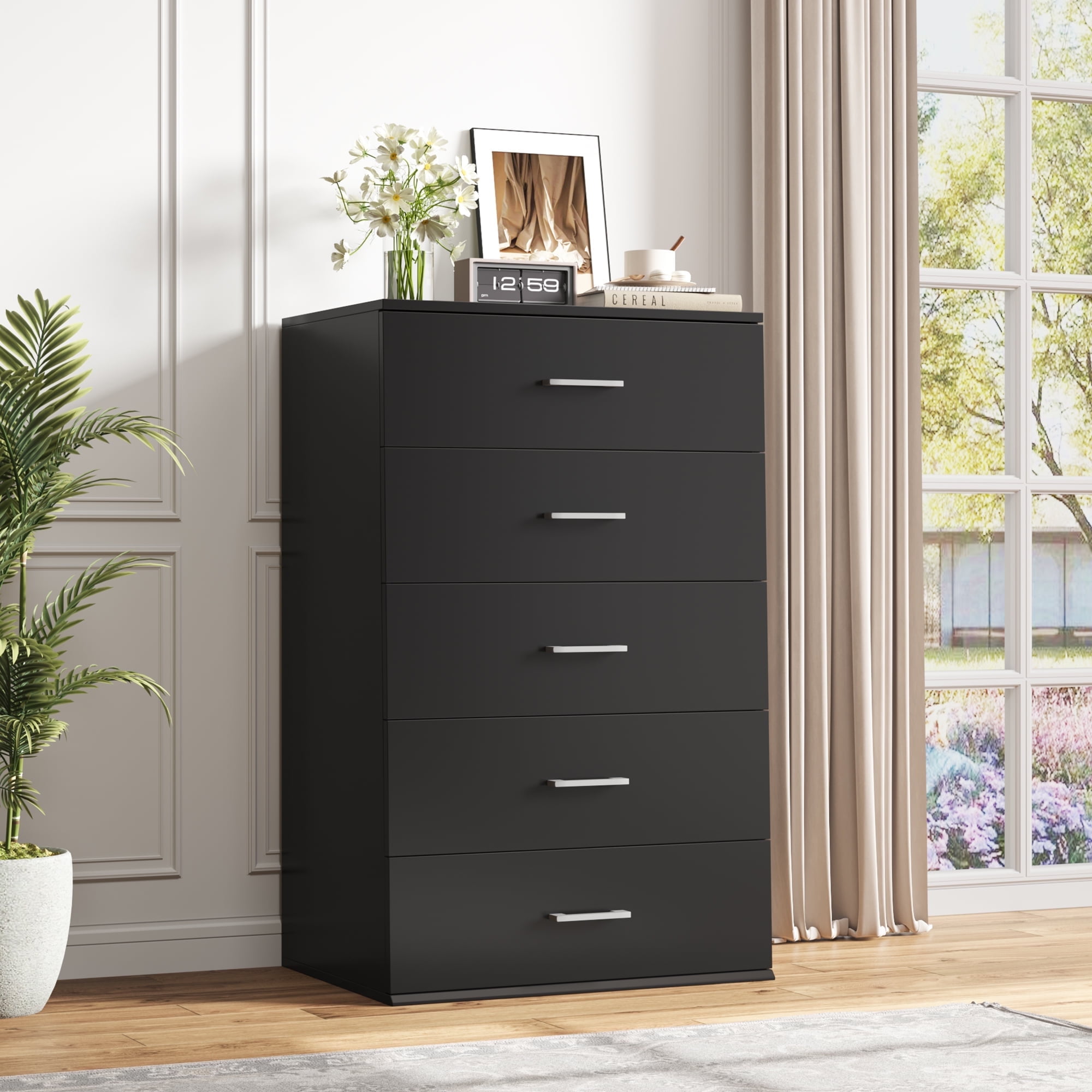 Black dresser pick up today discount