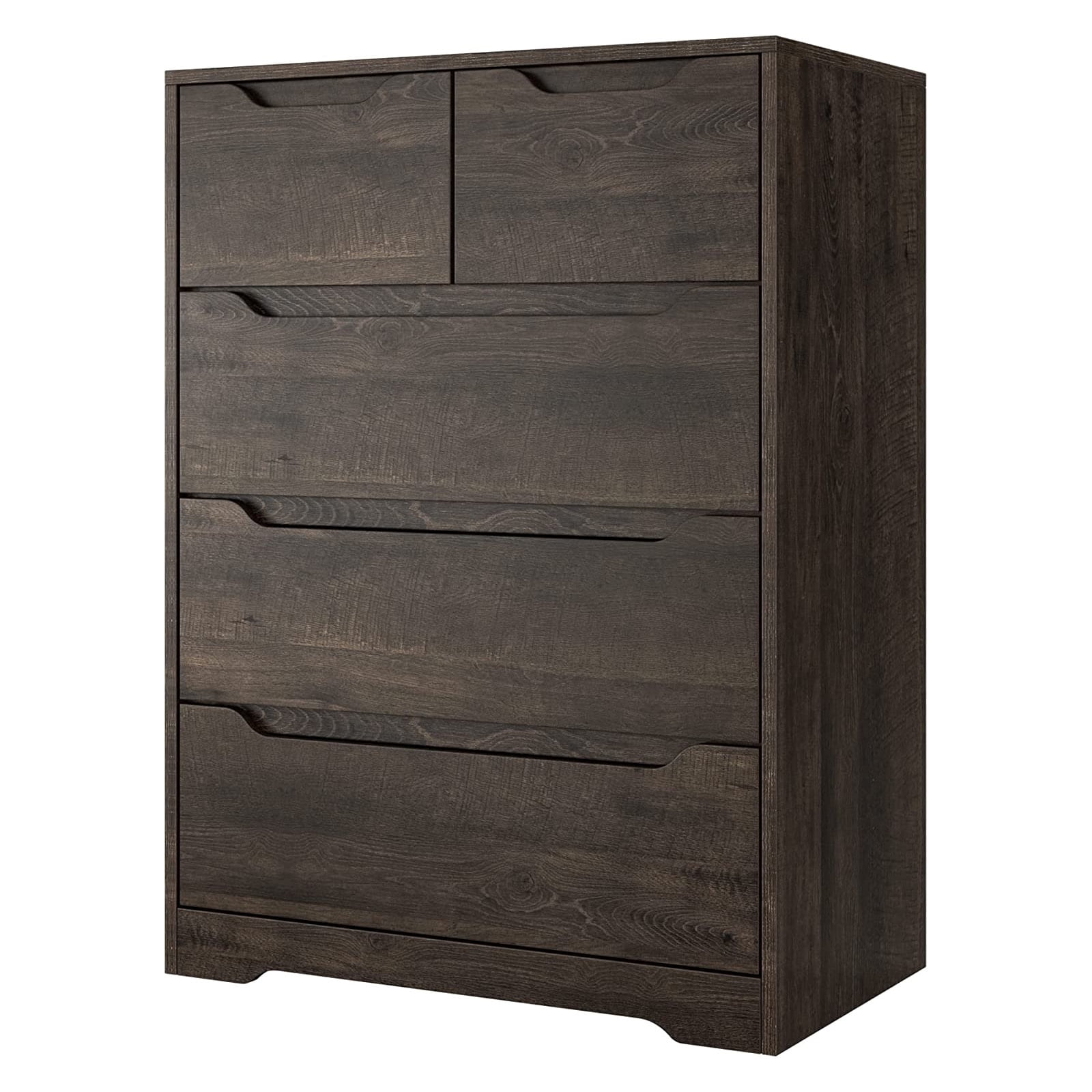 Homfa 6-Drawer Tall Dresser – Modern White Storage Solution