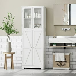 https://i5.walmartimages.com/seo/Homfa-67-Tall-White-Bathroom-Storage-Cabinet-with-Glass-Doors-Farmhouse-Freestanding-Kitchen-Pantry-for-Living-Room-Office_8814bf18-a59f-46be-93ff-0c6172eeae6a.fa9e340e9292b49ac7d2b48dd5509f79.jpeg?odnHeight=264&odnWidth=264&odnBg=FFFFFF