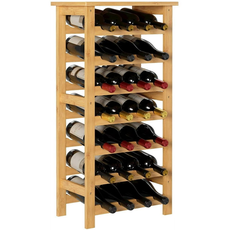 Homfa bamboo wine rack sale