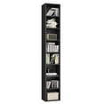 thumbnail image 1 of Homfa 8-Tier Wood Bookcase, 71'' Tall Storage Cube Organizer with Adjustable Shelves, Black, 1 of 7