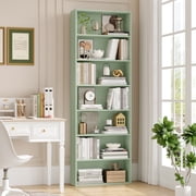 Homfa 82" Tall Bookcases, Freestanding Display Storage Shelves, 7-Tier Open Bookshelf for Home Office Living Room Bedroo