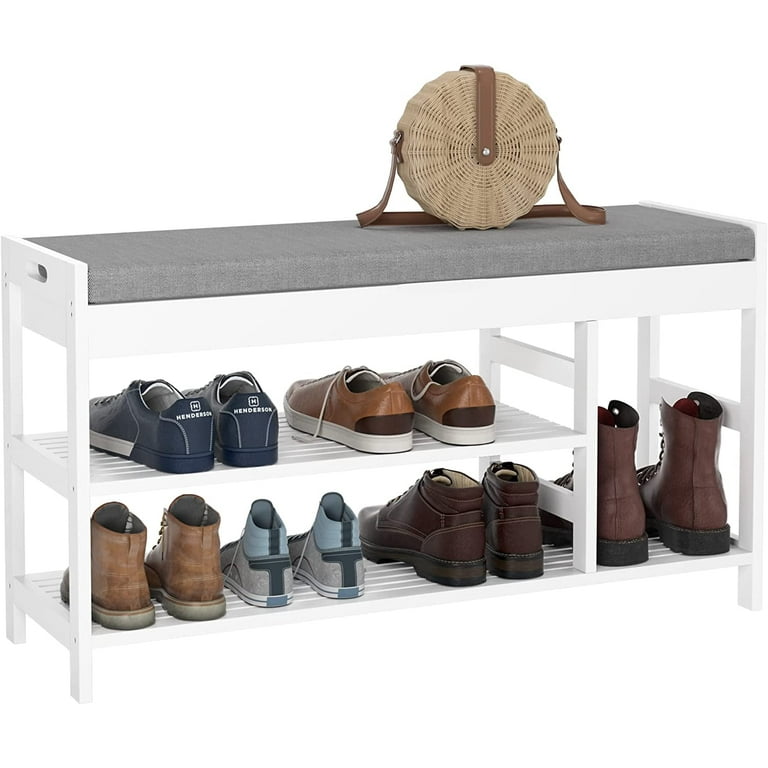 Walmart shoe storage bench new arrivals