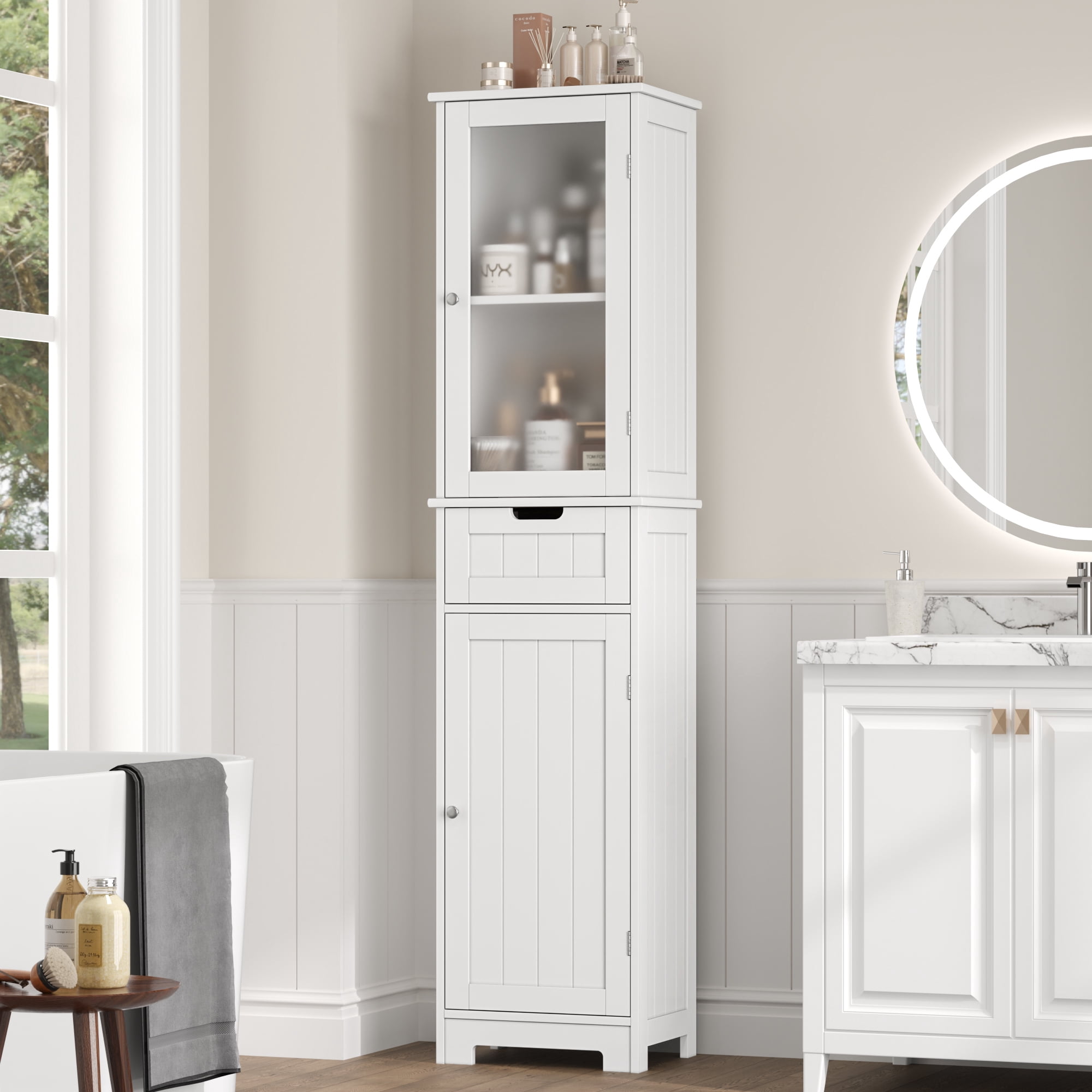 Bathroom Storage Tower
