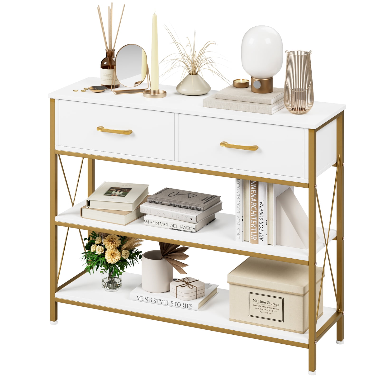 https://i5.walmartimages.com/seo/Homfa-Console-Table-with-Drawers-Entryway-Table-with-Storage-Shelves-39-4-Narrow-Hallway-Sofa-Table-for-Living-Room-White-Gold_3a03a904-8381-470d-8118-7fcc46fde56c.4d09cd6e871f67c9e900de248843334f.jpeg