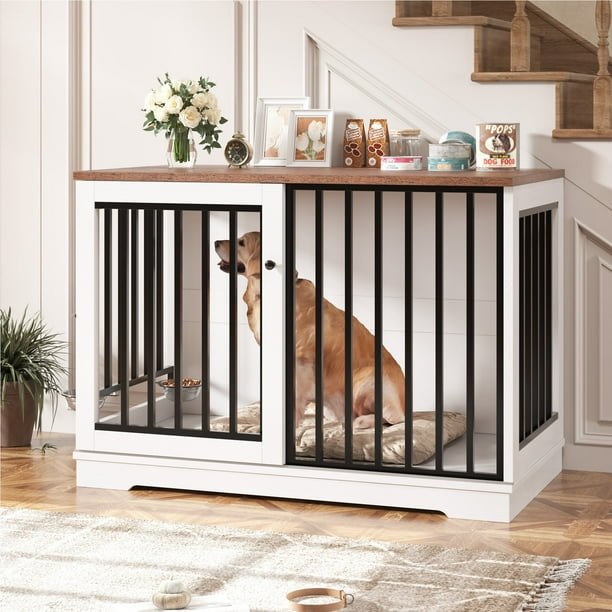 Homfa Dog Crate Furniture, 47.2”W …