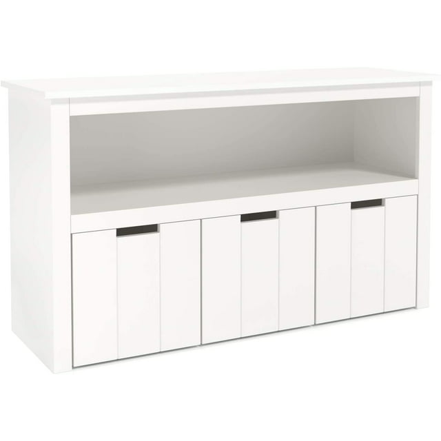 Homfa Kids Storage for Toy, Cube Storage Shelf with 3 Drawers for Kid's Gift, Living Room, White