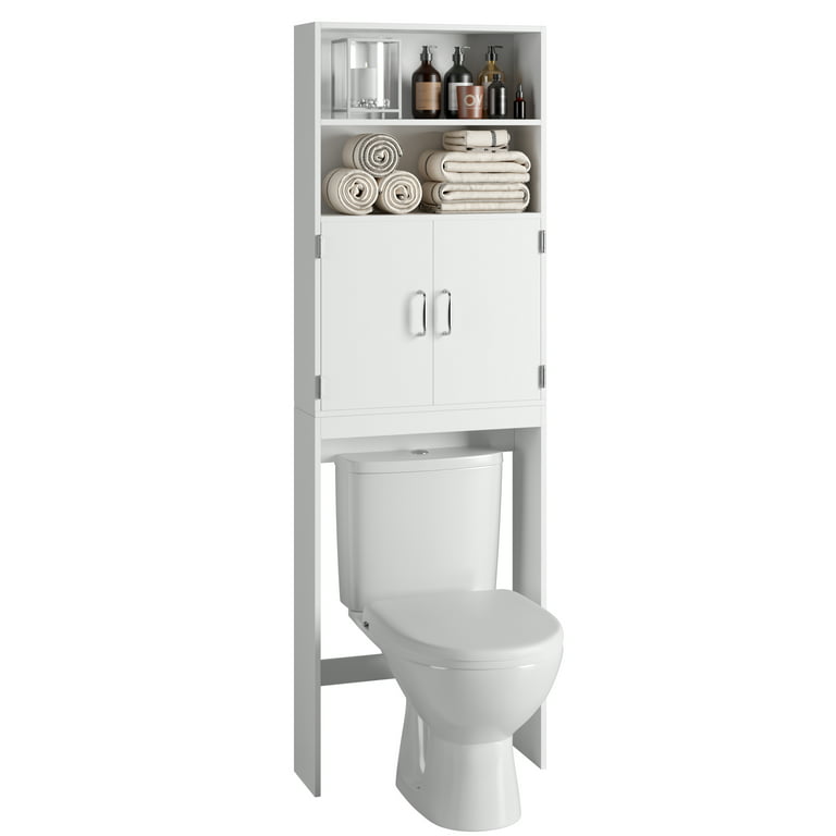 Over The Toilet Storage Cabinet, 4 Tier Over Toilet Bathroom