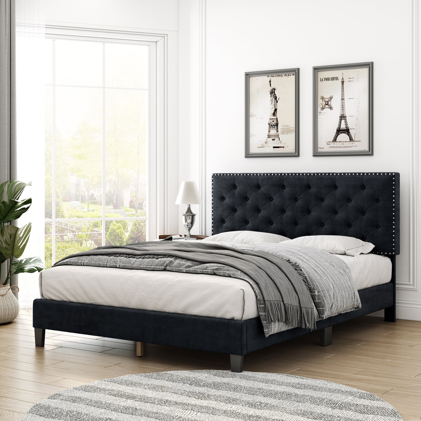 Black Queen Size Bed Black Queen Size Bed