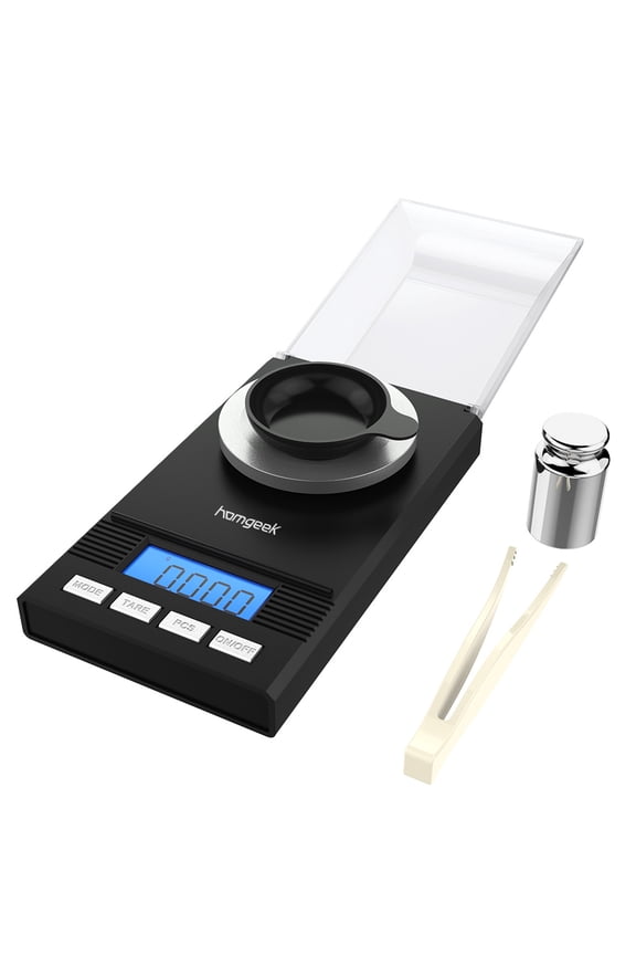 Digital Scale,Pocket Scale Powder Balance Powder Scale Pans LCD Display Powder Scales Calibration Powder Scale Carat Calibration Pans LCD Scale Carat Scale Scales Calibration Pans BUZHI
