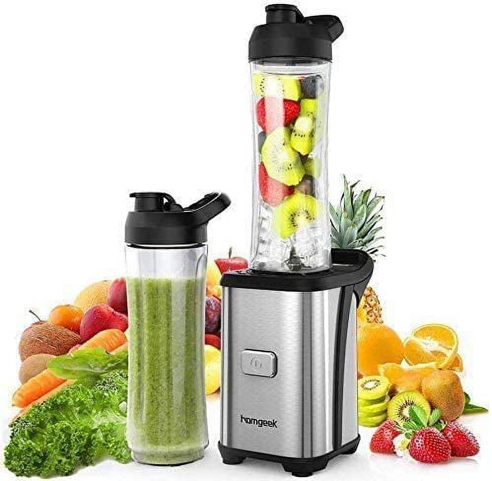 VAVSEA Portable Blender, Personal Blender for Shakes and Smoothies,  BPA-Free 20oz Mini Blender with Travel Lids for Home Kitchen, Office and  Sports