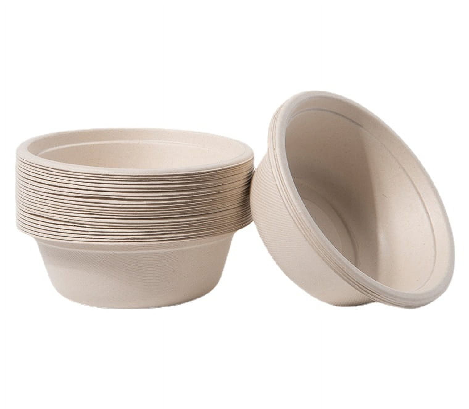 Hemoton Bowls Paper Bowldinnerware Disposable Compostable Styrofoam Plates  Bulk Soup Biodegradable Camping Party Set Tableware