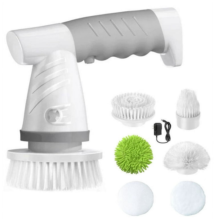 Homgreen Bathroom Cleaning Scrub Brush Tools Electric Spin
