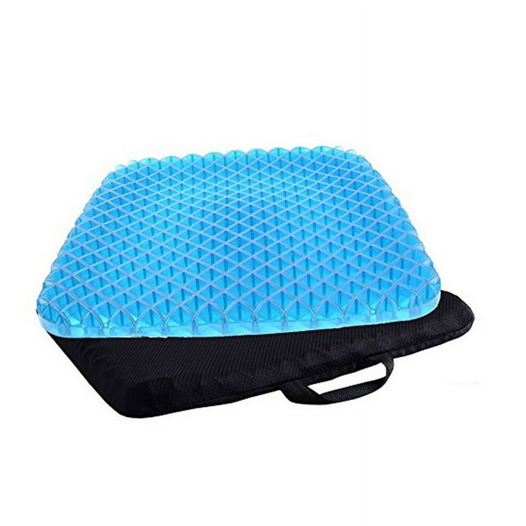 Gel Seat Cushion Breathable Hip Pain Honeycomb Design Chair Cars Ice Pad  Outdoor