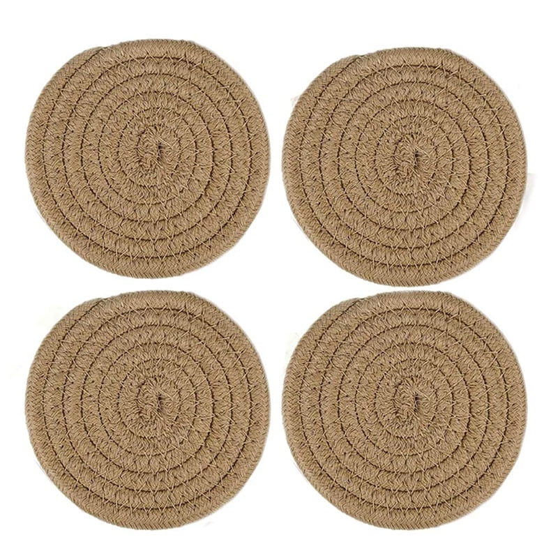 Homgreen Set of 1 Hot Plates to Protect Table Dining Table Hot Pads Stylish Coasters Trivets