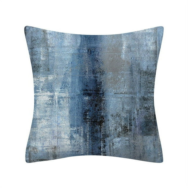 Homgreen Set of 1 Turquoise and Grey Art Artwork Contemporary