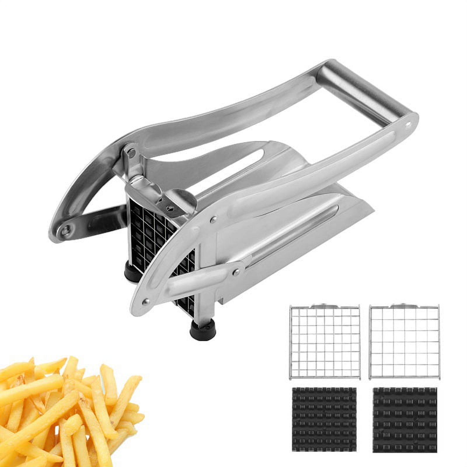 Homgreen Stainless Steel Manual Potato Cutter French Fries Slicer