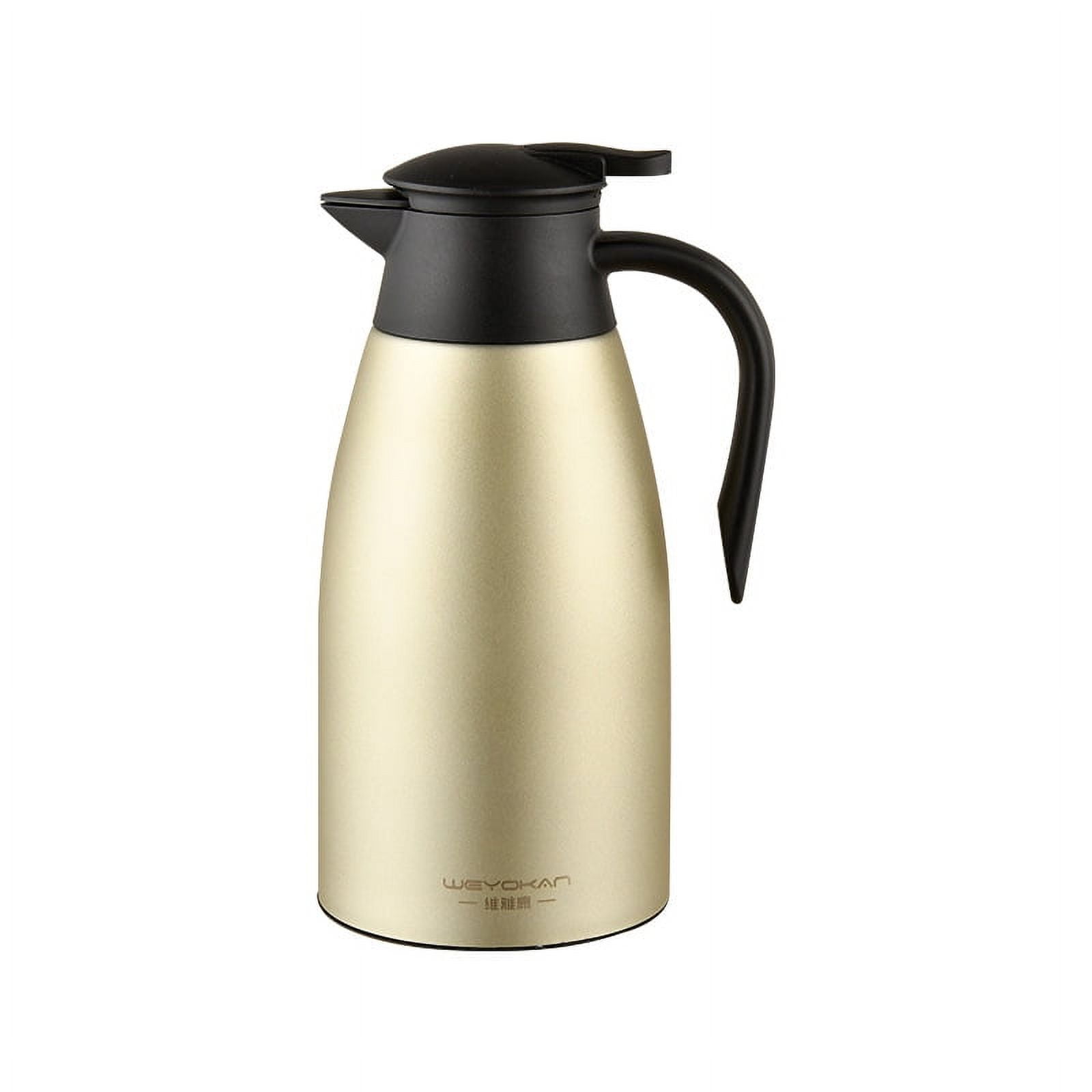 Stainless Steel Thermos Pot , Vacuum Flask , European Style Thermos , Coffee  Pot –